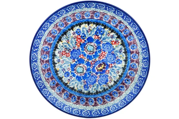 8" Salad Plate - Beautiful Blues