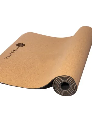 Ace Cork Rubber Yoga Mat 5mm