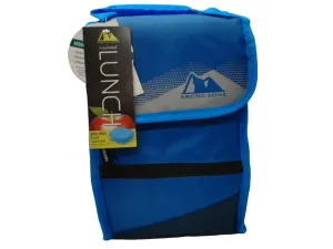 Arctic Zone Insulated Blue Lunch Bag with Container