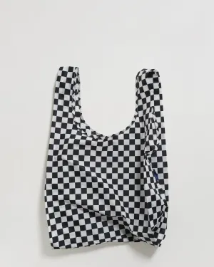 Baggu Standard Reusable Bag - Black Checkerboard