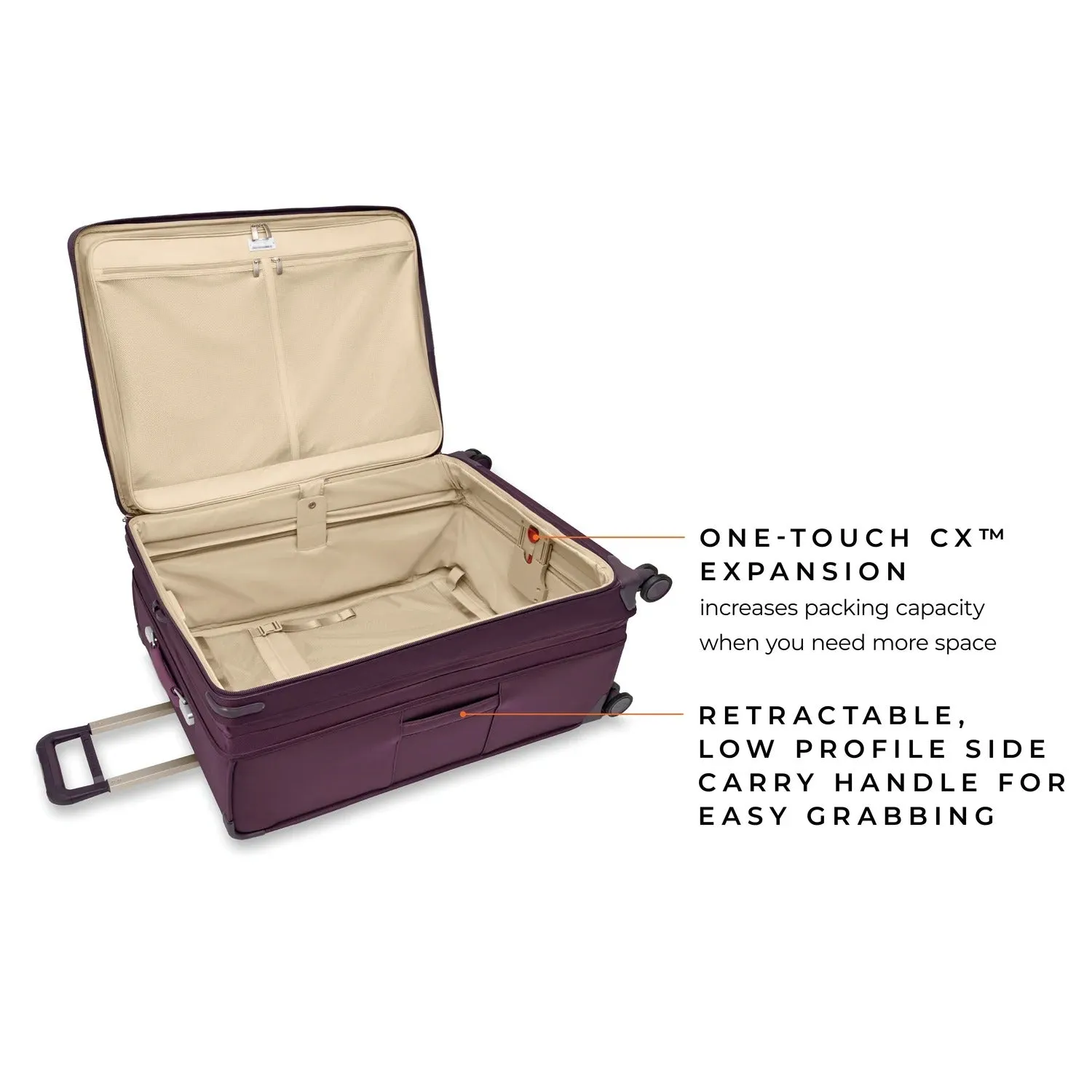 BASELINE Limited Edition Extra Large Expandable Spinner - Plum