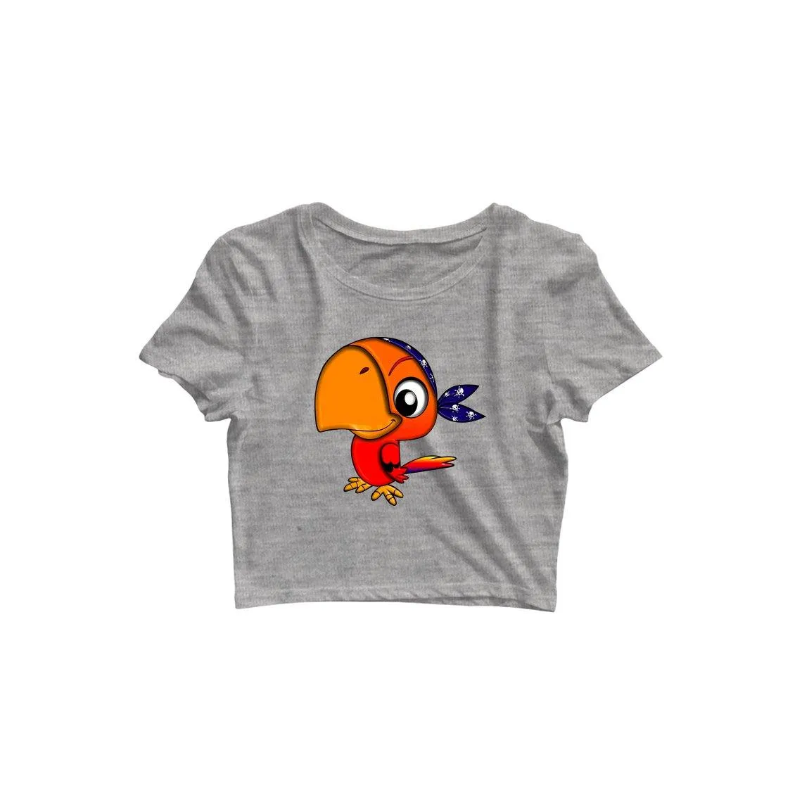 Beautiful Bird Women Crop Top