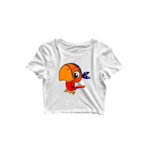 Beautiful Bird Women Crop Top