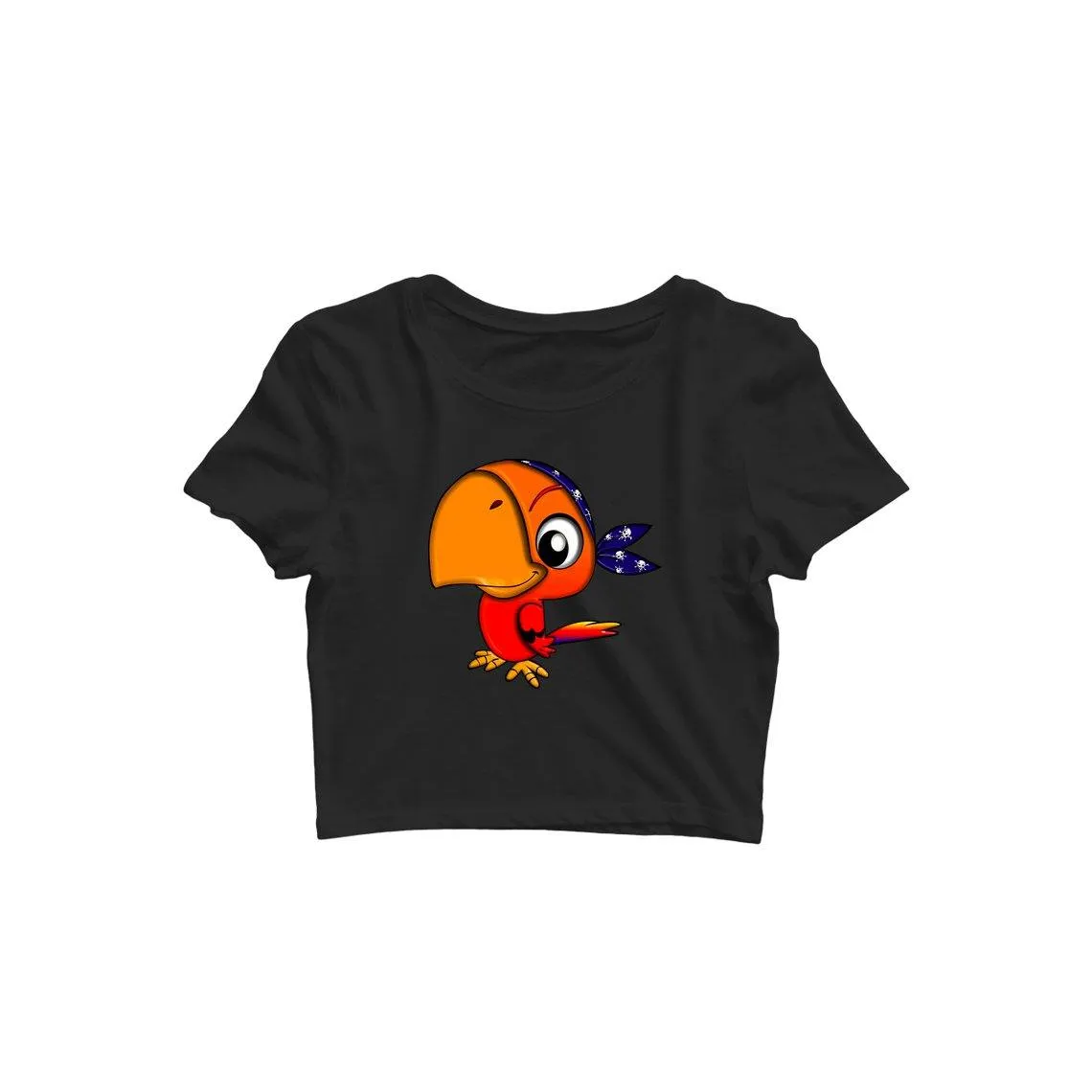 Beautiful Bird Women Crop Top