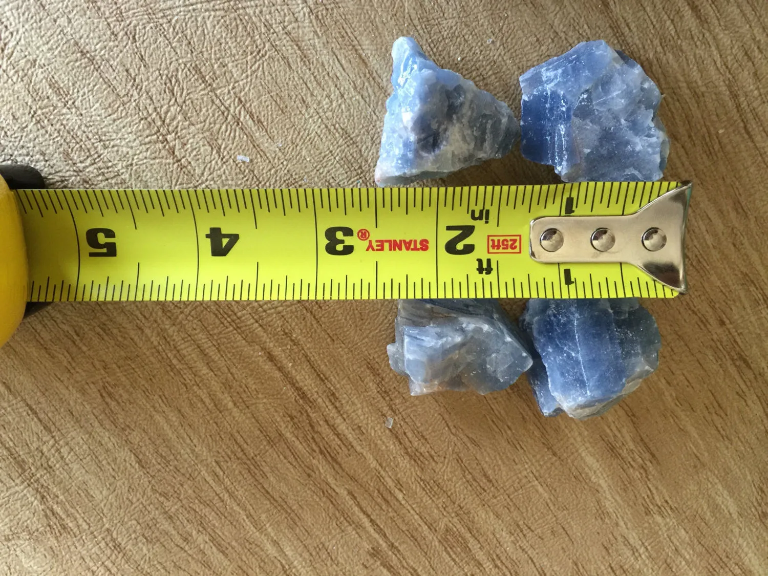 Beautiful Blue Calcite Natural Raw