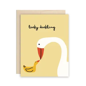 beautiful project lucky duckling card