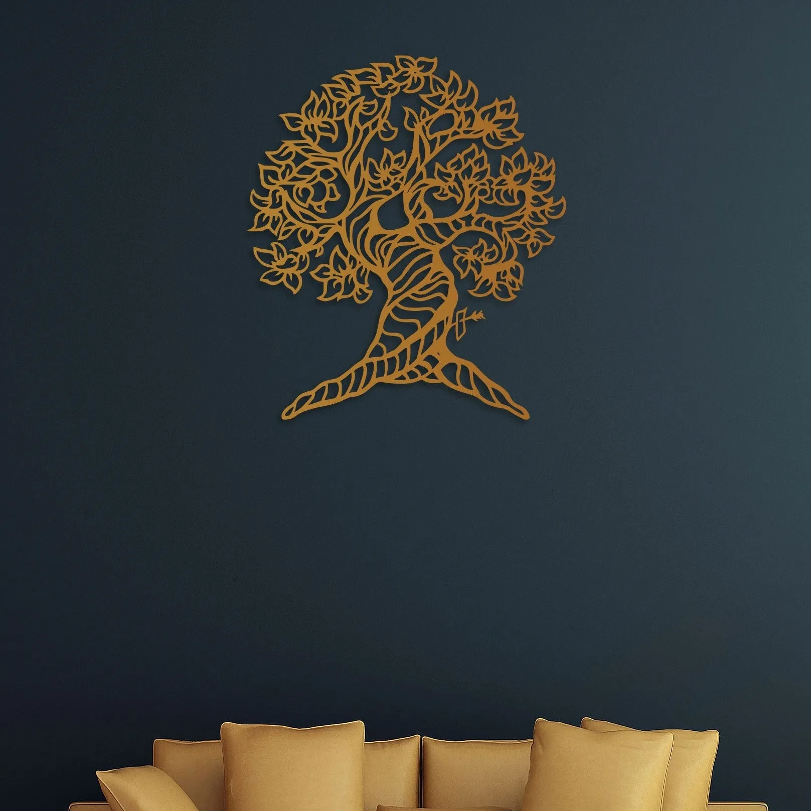 Beautiful Tree Metal wall art