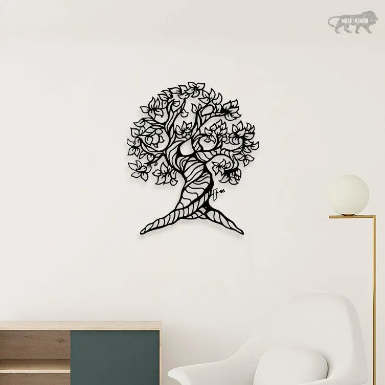 Beautiful Tree Metal wall art