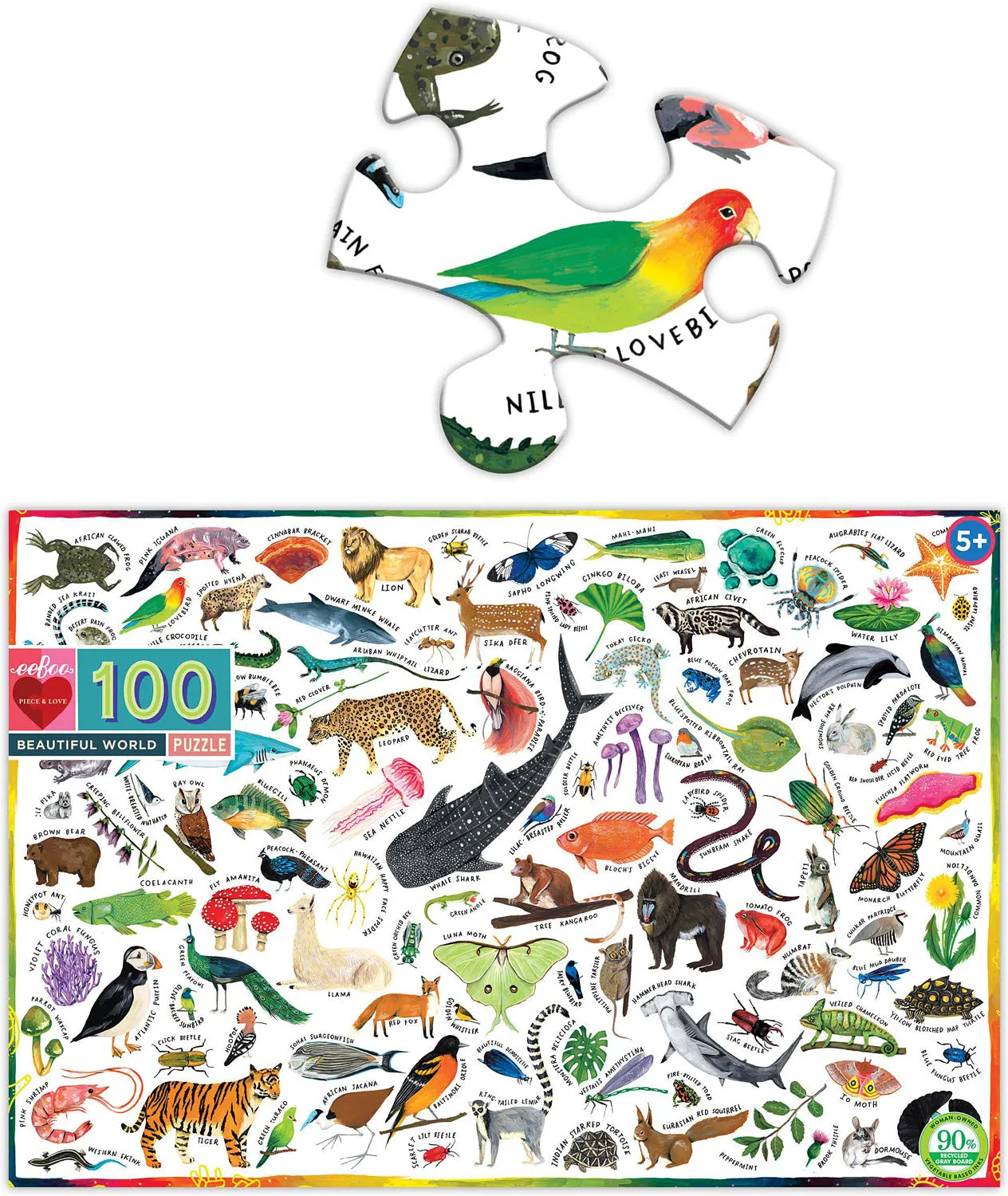 Beautiful World 100 Pc. Puzzle