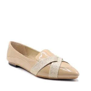 Beige Casual Pumps 090826