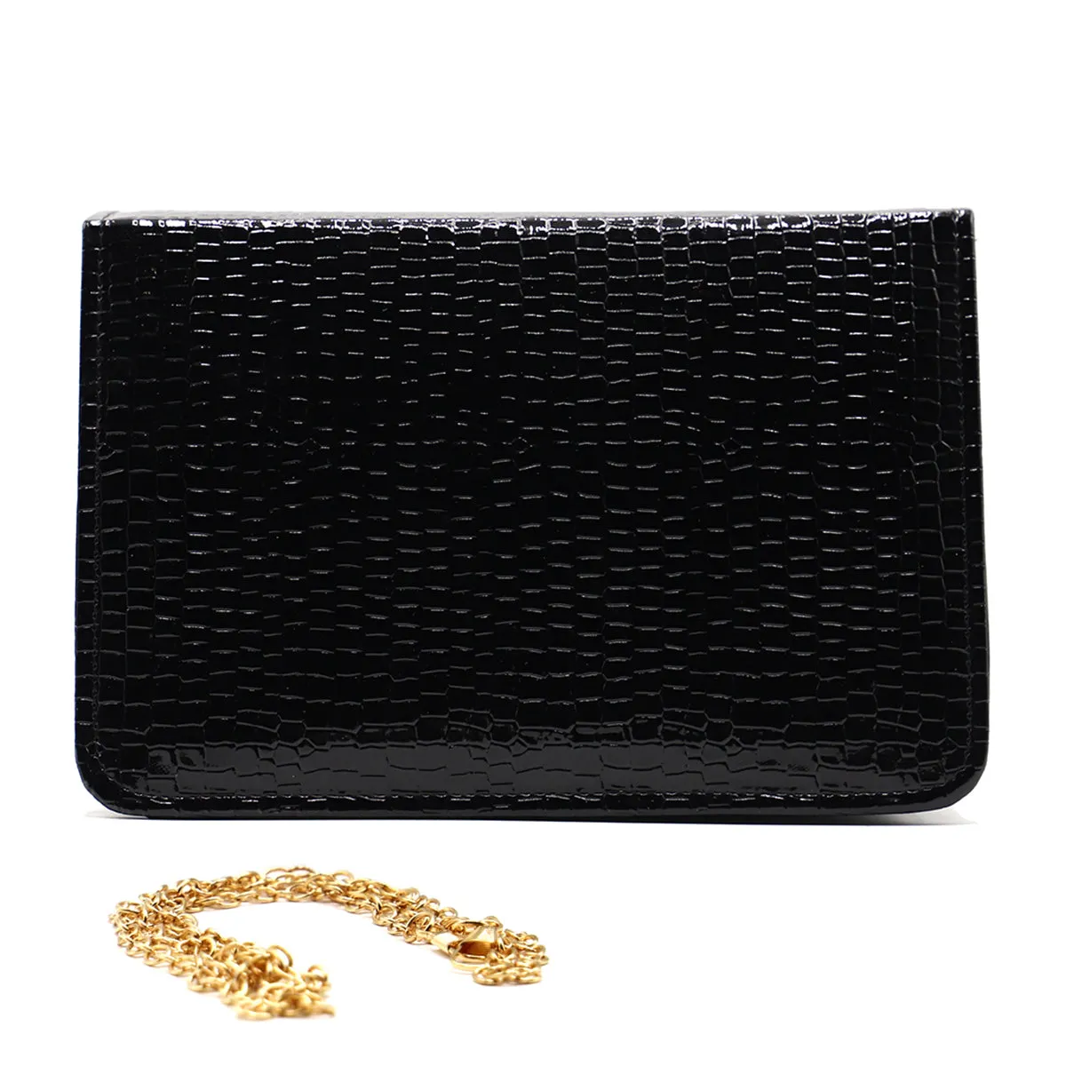 Black Casual Clutch C08153