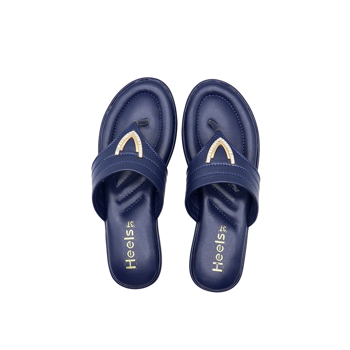 Blue Casual Chappal L00700003