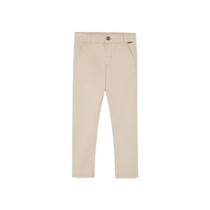 Boboli Pantaloni in raso elasticizzati da bambino738367 7399 beige