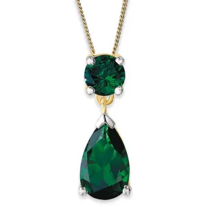 Boldly Beautiful Tru-Emerald Pendant