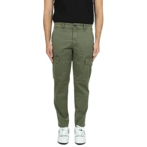 Bomboogie pantalone da uomo con tasconi Comfy Fit PMHACKTGBT 34 verde oliva