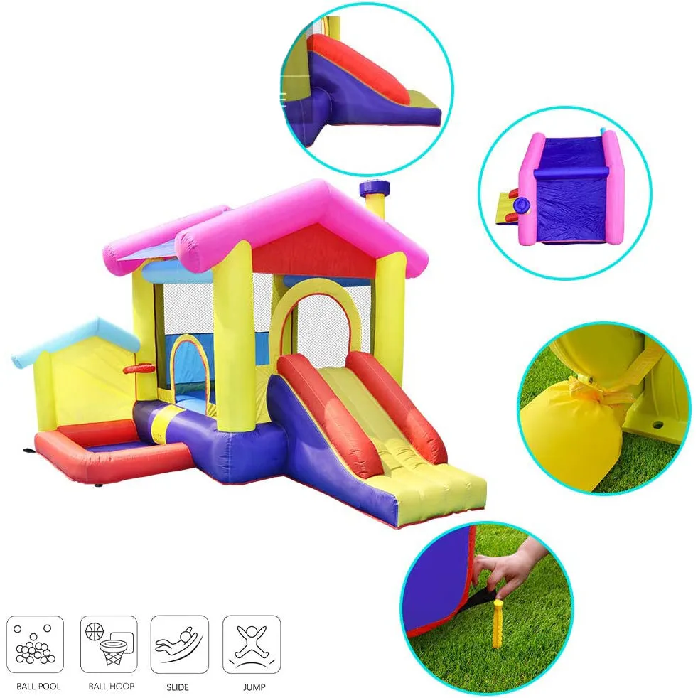 Bouncy Castle Bounce House Slides and Jumps