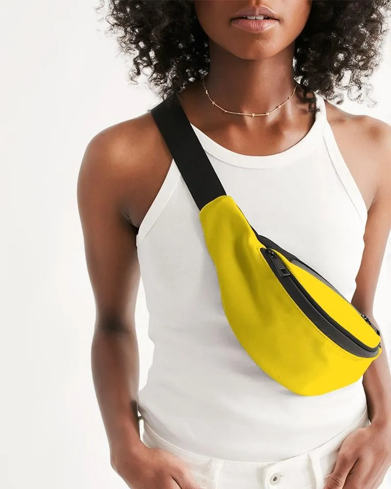 Bright Yellow Belt Bag | Bright Pure Yellow | C0M12Y100K0