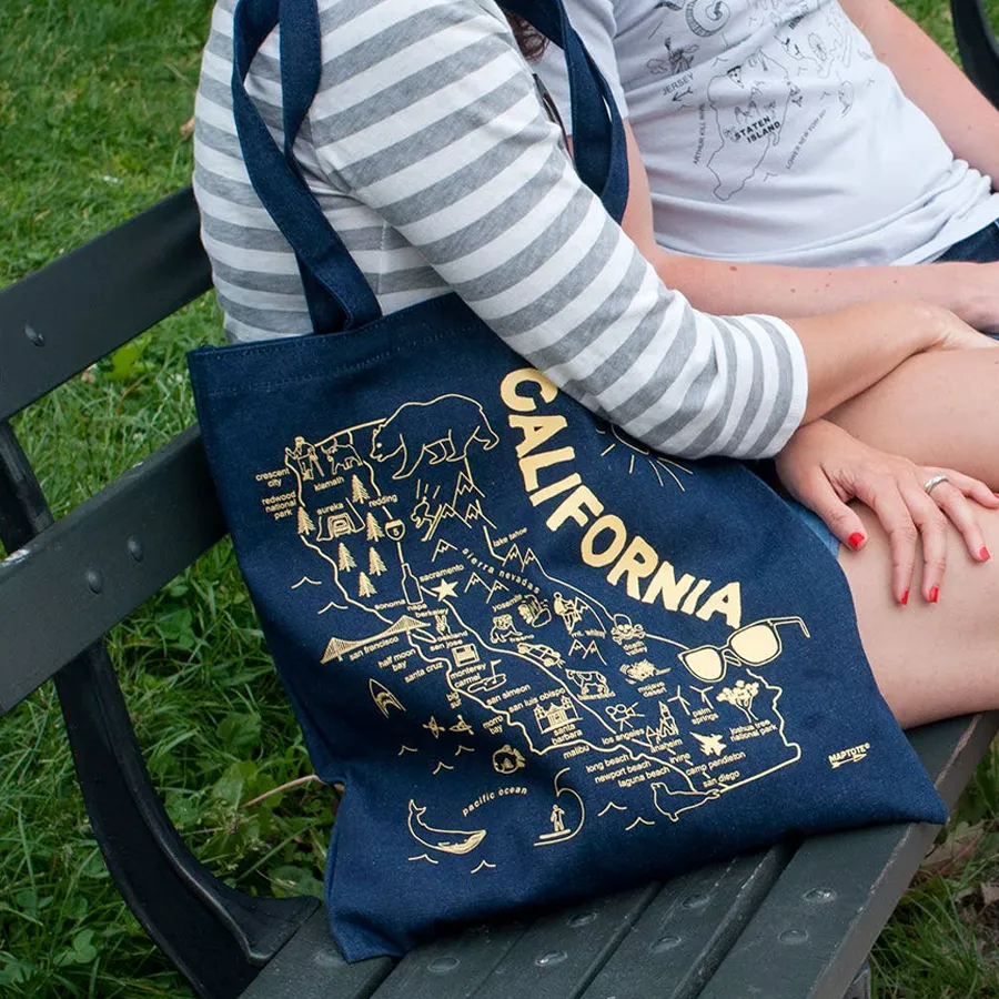 California Denim Tote