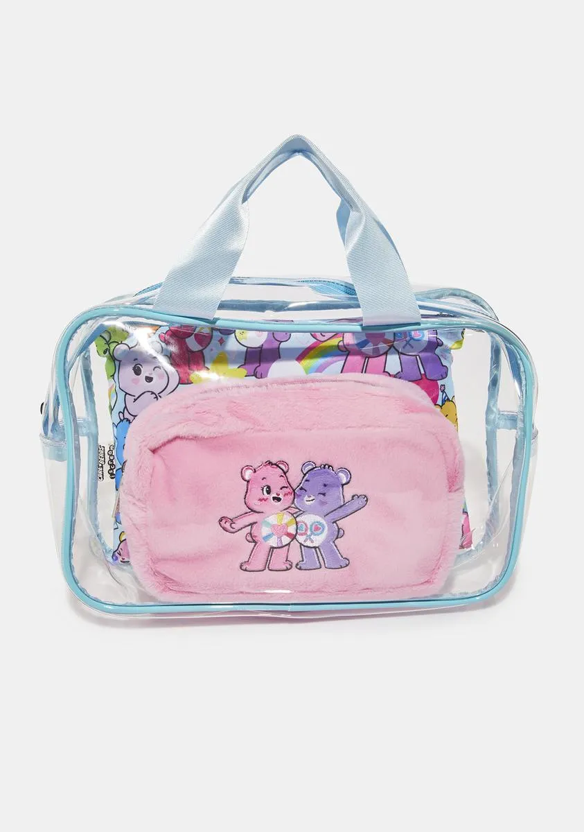 Care Bears Friends Till The End Cosmetic Bag Trio