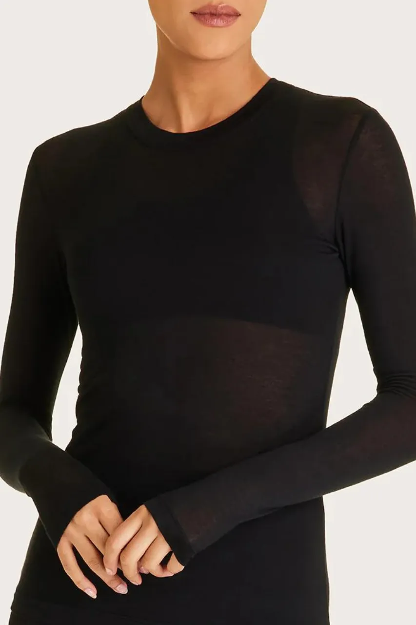 Cashmere Long Sleeve Crew