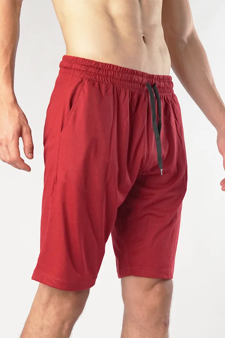 Casual Shorts - Maroon