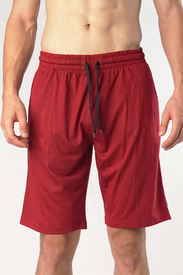 Casual Shorts - Maroon