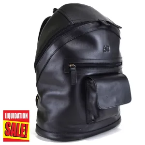 Classic Backpack in Black Leather - final sale no exchange