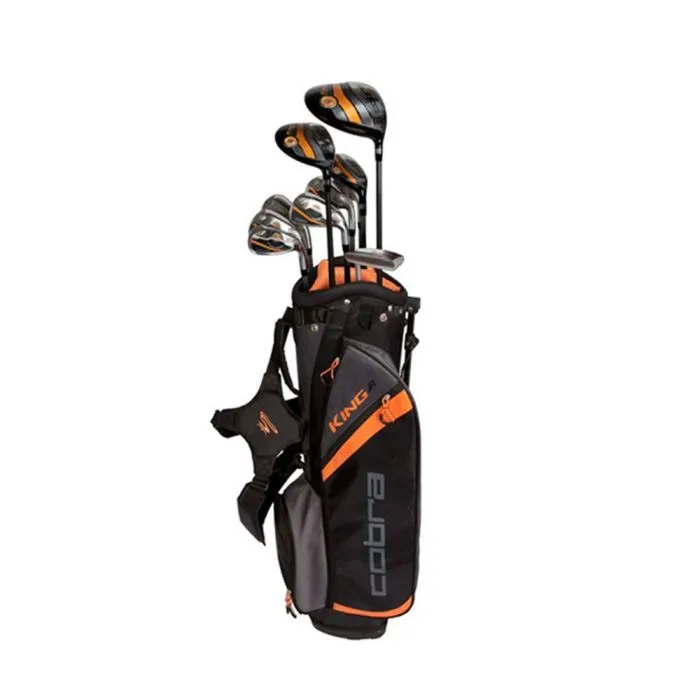 Cobra King Jr Golf Set - Right Hand - 6 Clubs   Bag (Age 7-9 Year)