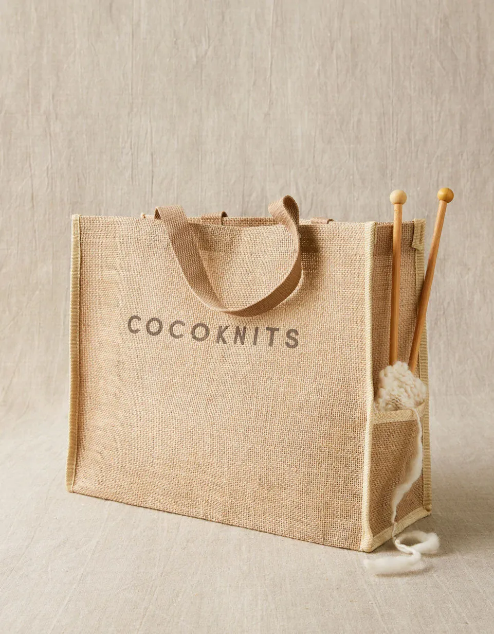 Cocoknits: Jute Tote