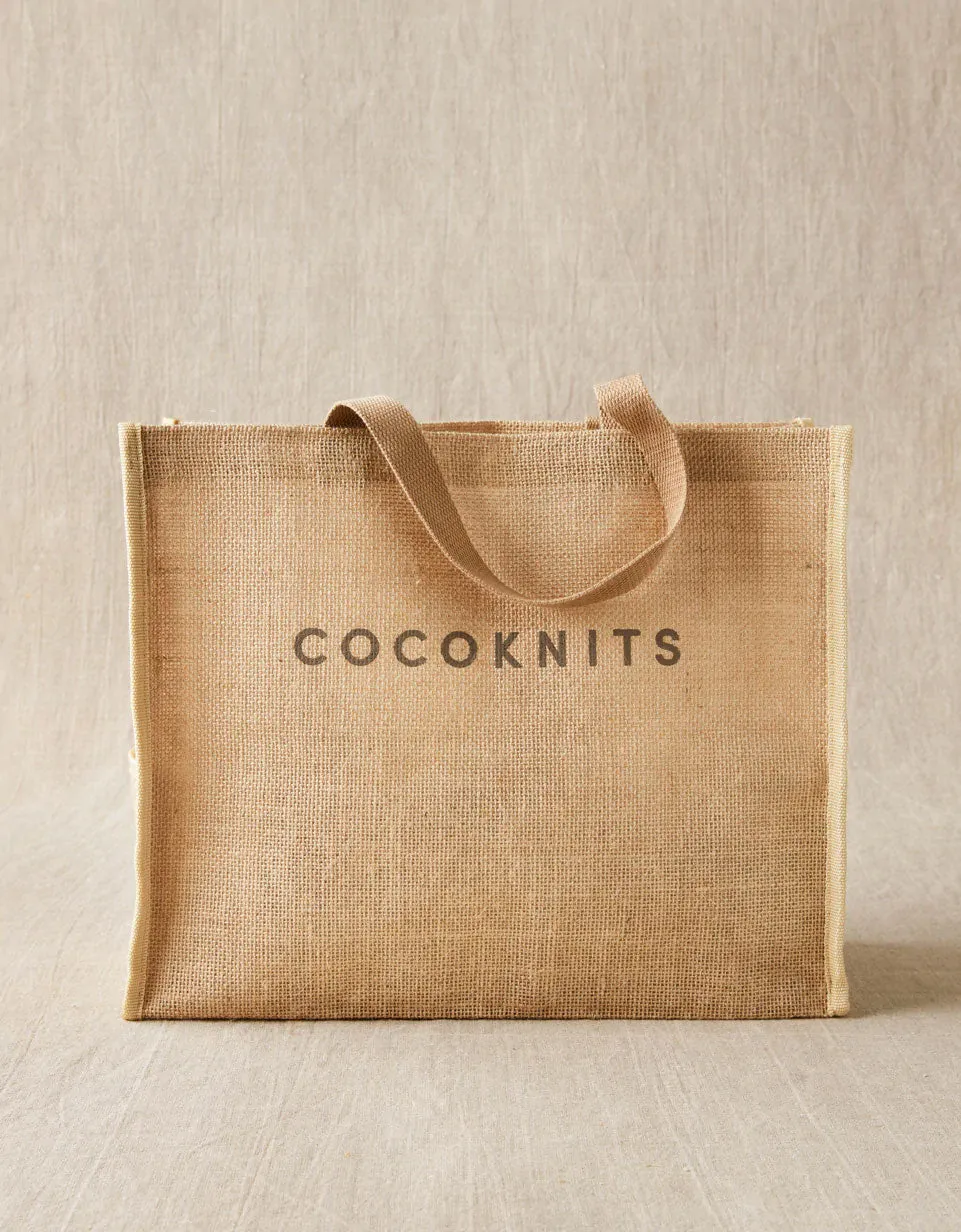 Cocoknits: Jute Tote