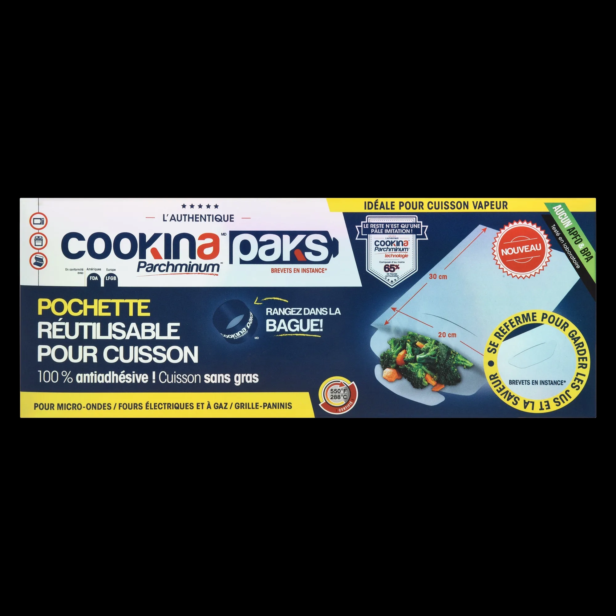 Cookina Reusable Cooking Bag