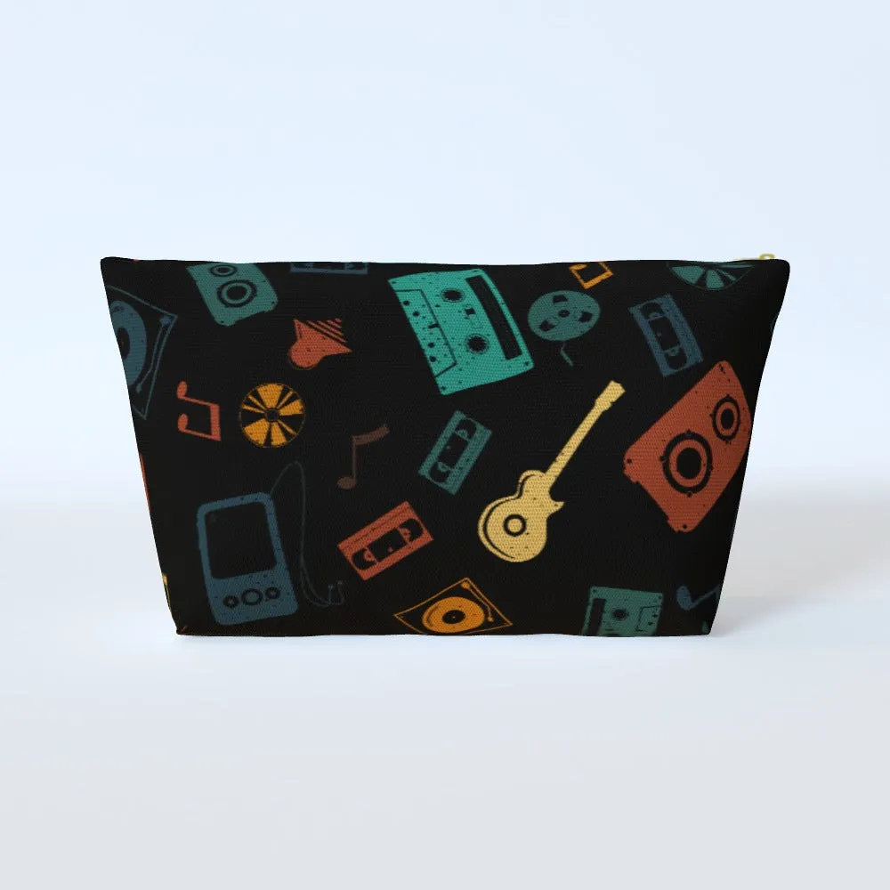 Cosmetic Bag - Retro Music