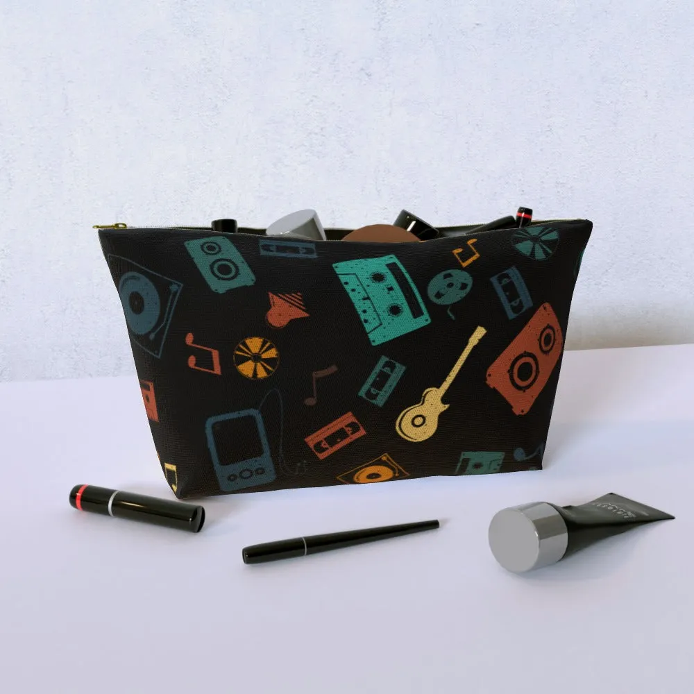 Cosmetic Bag - Retro Music