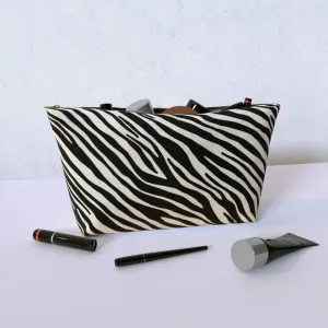 Cosmetic Bag - Zebra