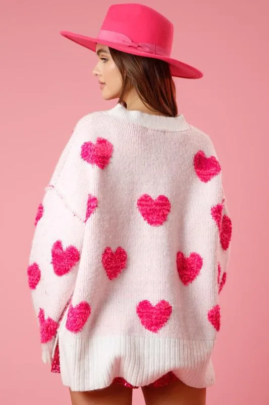 Cozy Heart Sweater