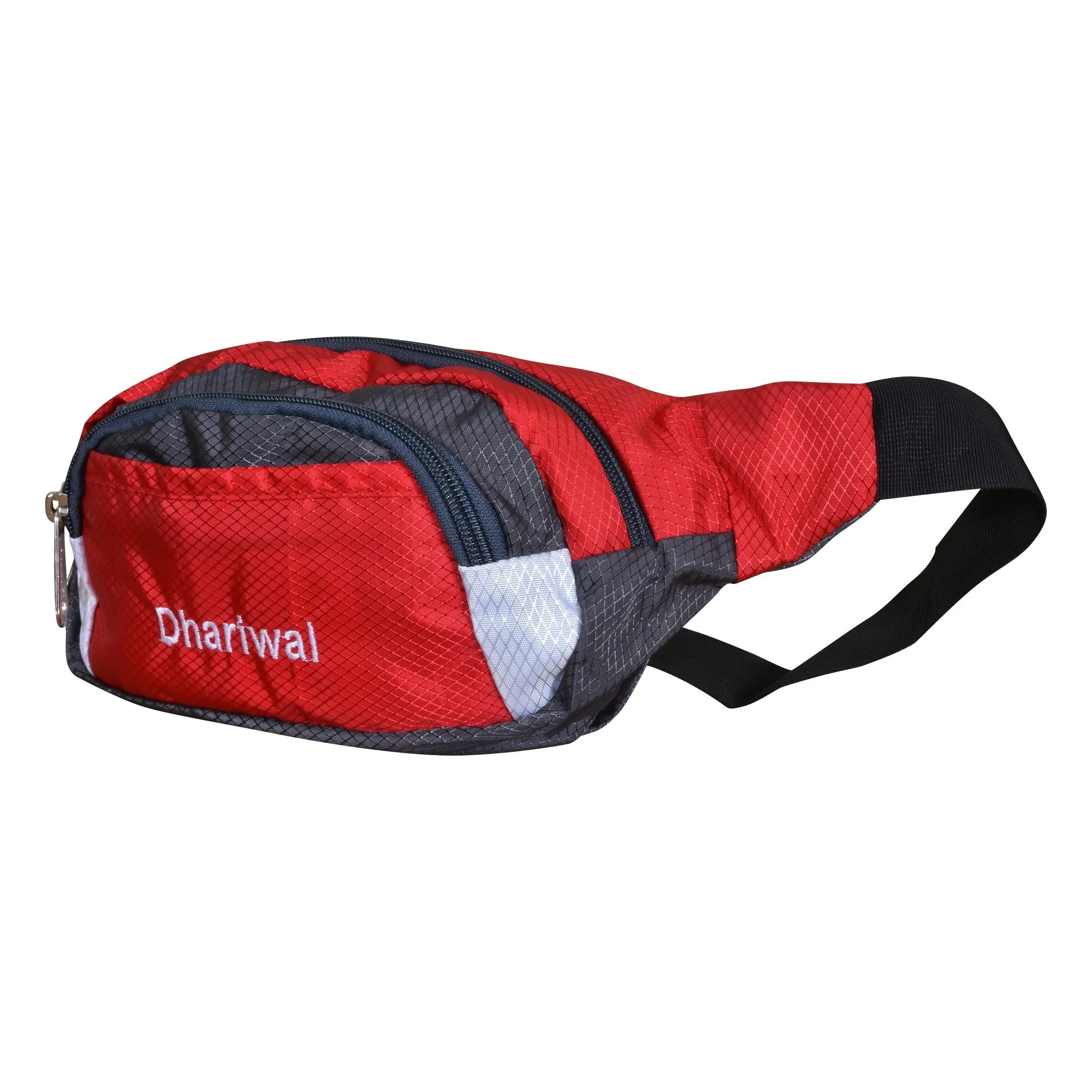 Dhariwal Waist Pack Travel Handy Hiking Zip Pouch Document Money Phone Belt Sport Bag Bum Bag for Men and Women Polyester WP-1201