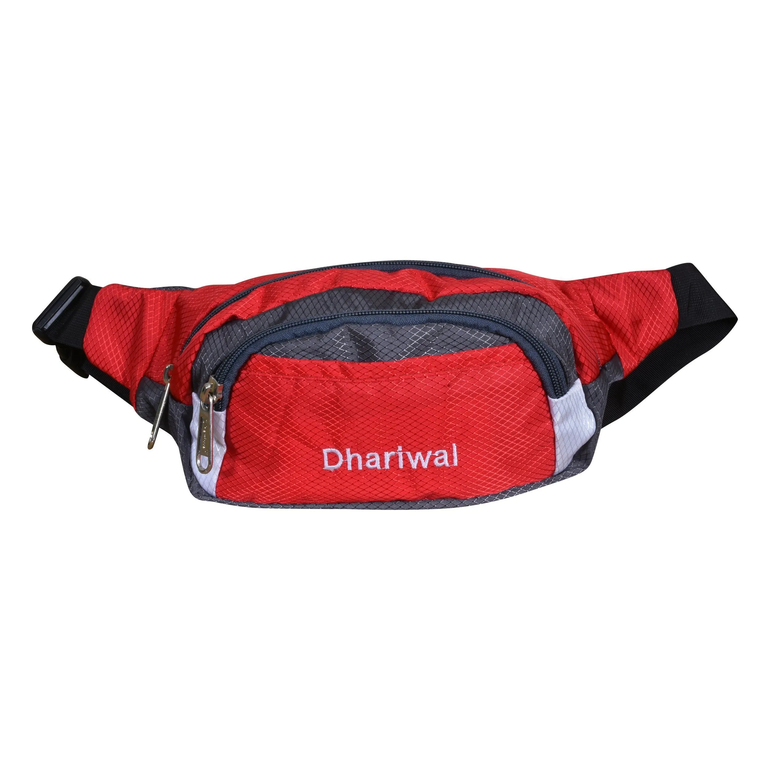 Dhariwal Waist Pack Travel Handy Hiking Zip Pouch Document Money Phone Belt Sport Bag Bum Bag for Men and Women Polyester WP-1201