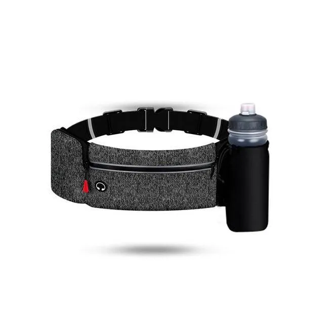 Dual Pocket Running Belt Trail Running Waist Bag For Phone Sports Fanny Pack