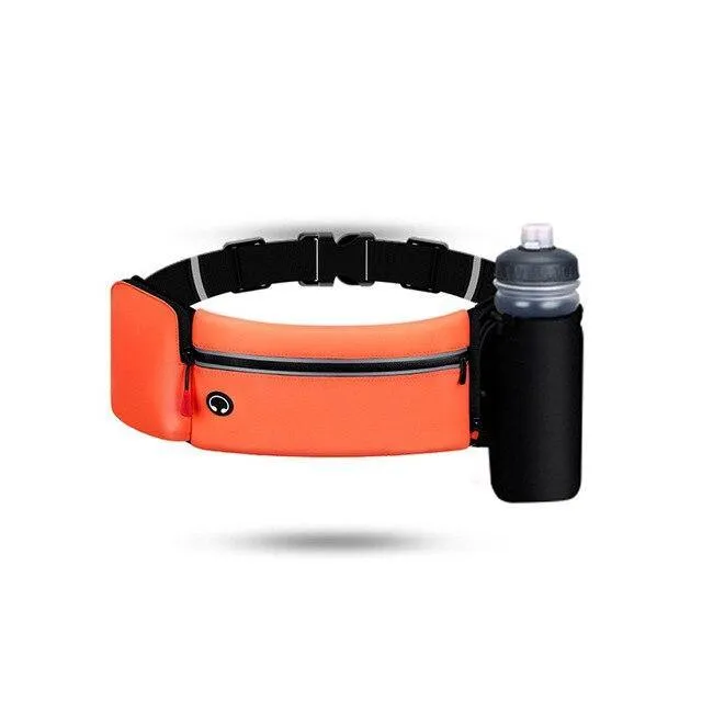 Dual Pocket Running Belt Trail Running Waist Bag For Phone Sports Fanny Pack