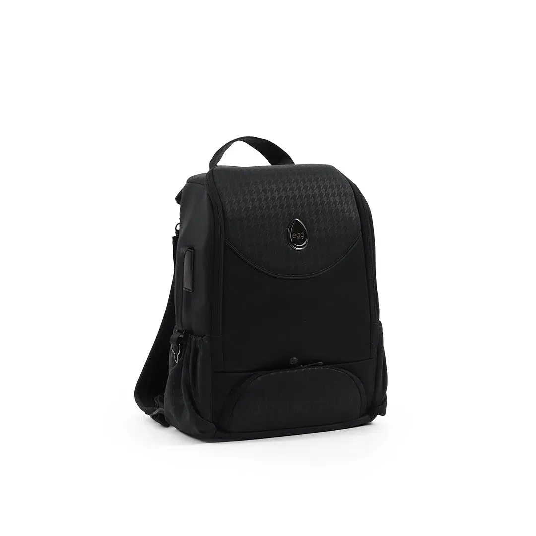 Egg3 Toploader Backpack - Houndstooth Black