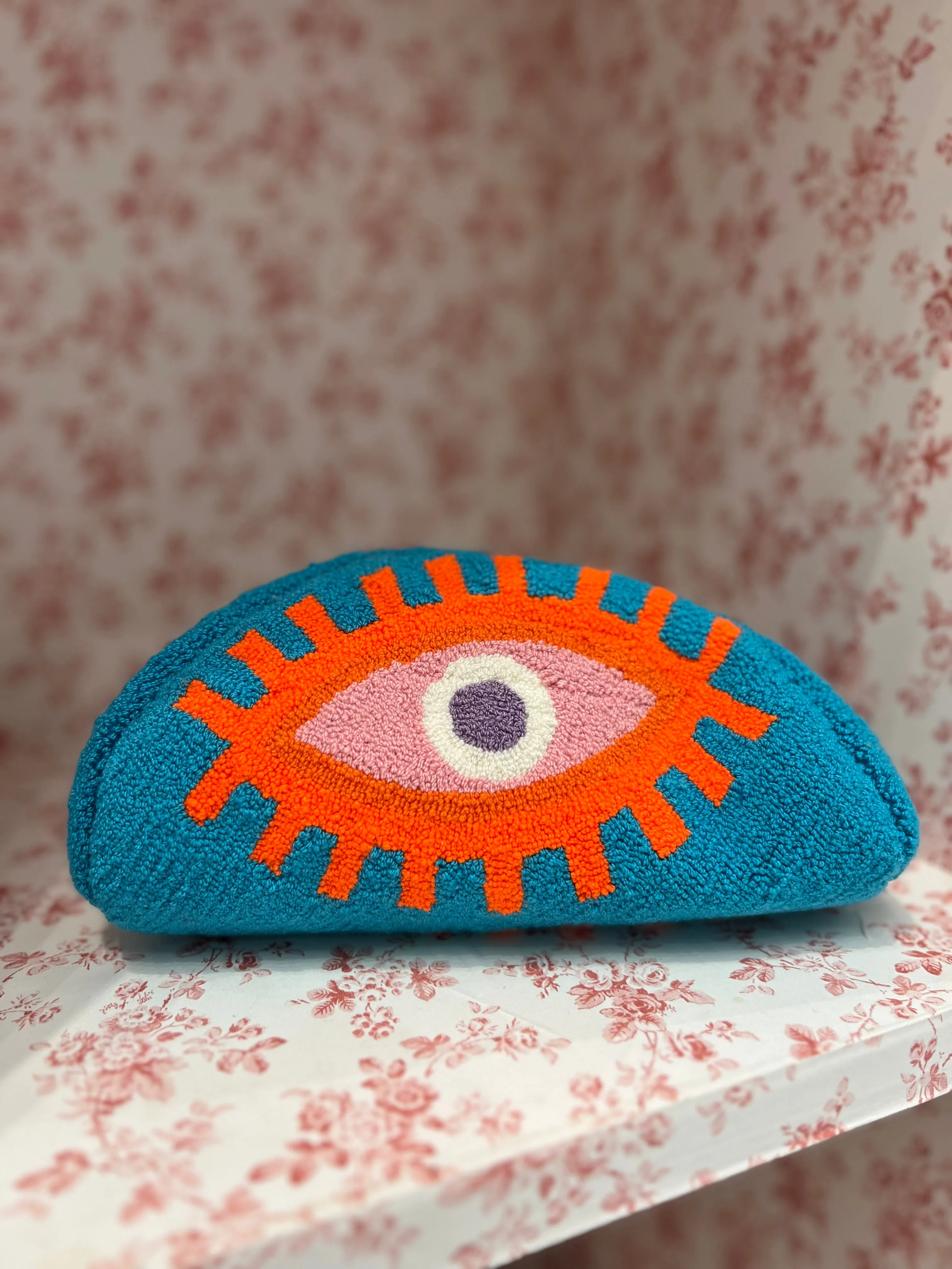 Evil eye cosmetic bag