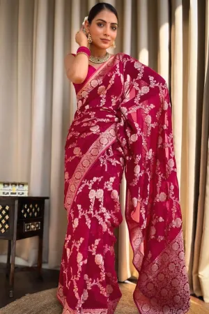 EXCLUSIVE GOTTA DESIGN SILK SAREES FOR WOMAN