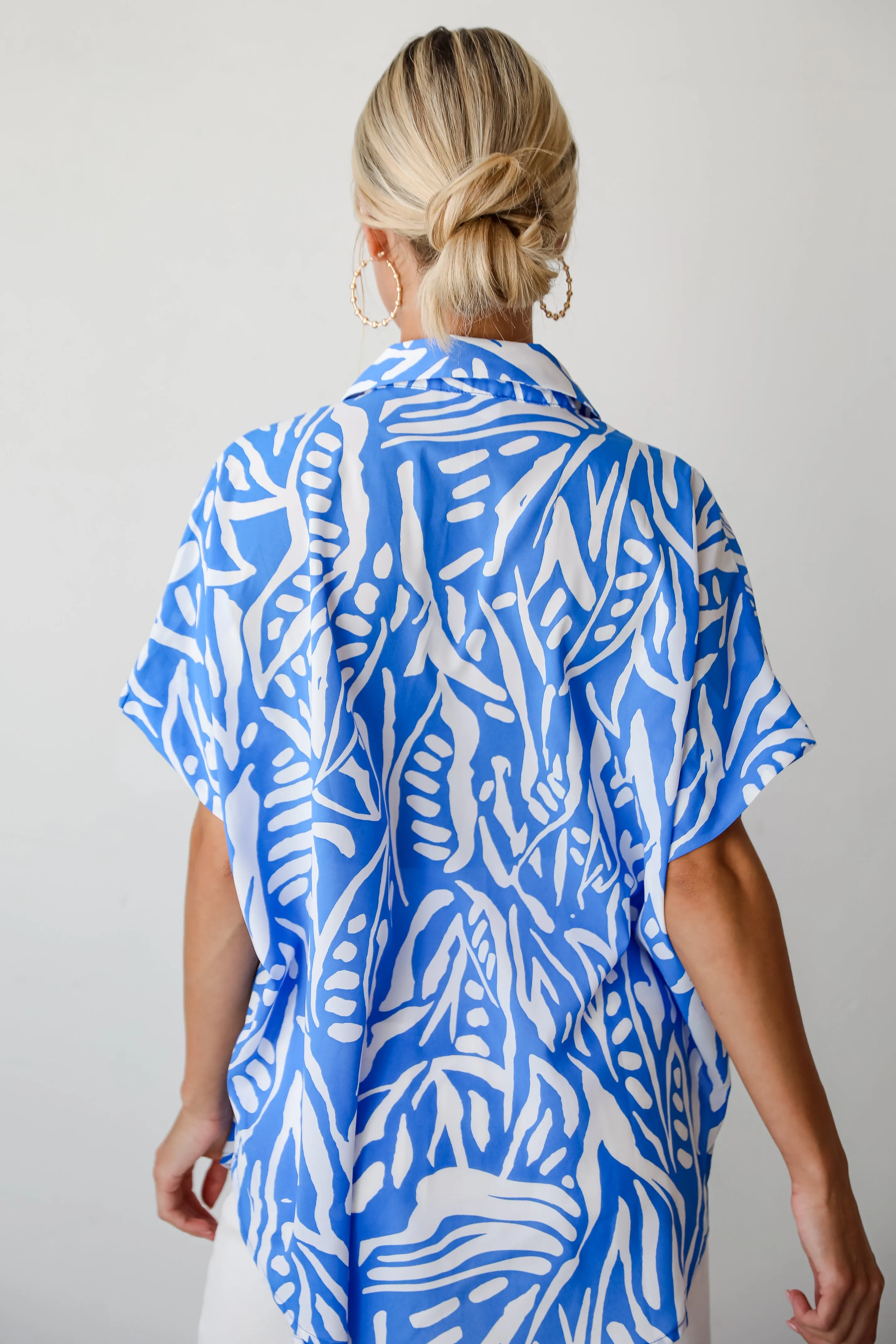 FINAL SALE - Gorgeous Spirit Oversized Blouse