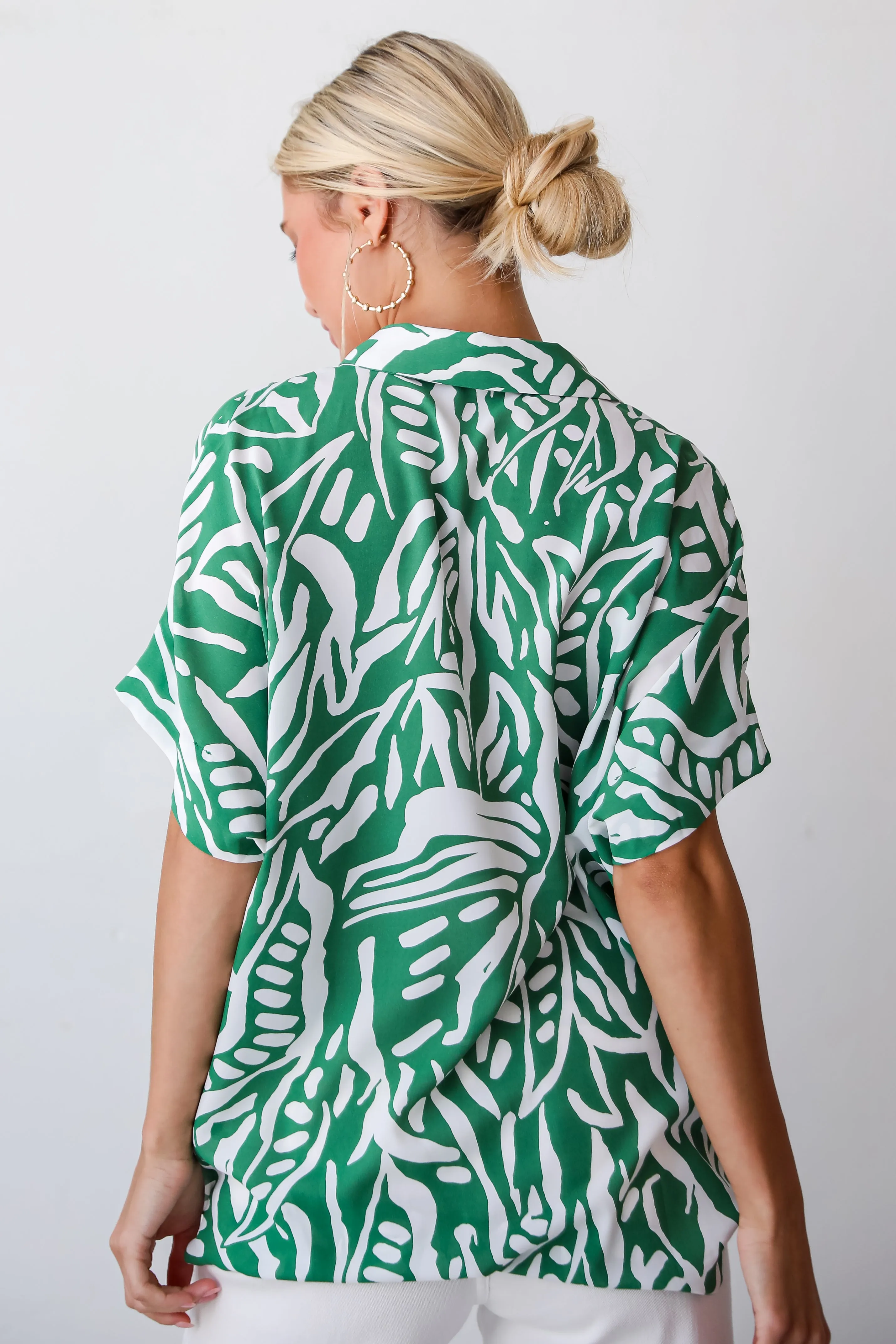 FINAL SALE - Gorgeous Spirit Oversized Blouse