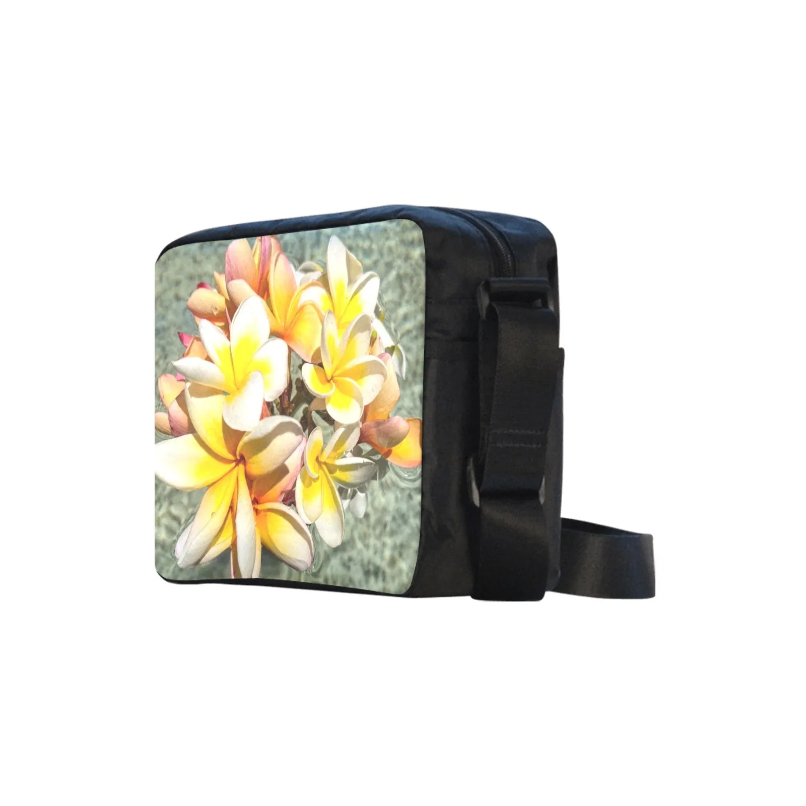 Floating Frangipanis New Cross-Body Shoulder Bag