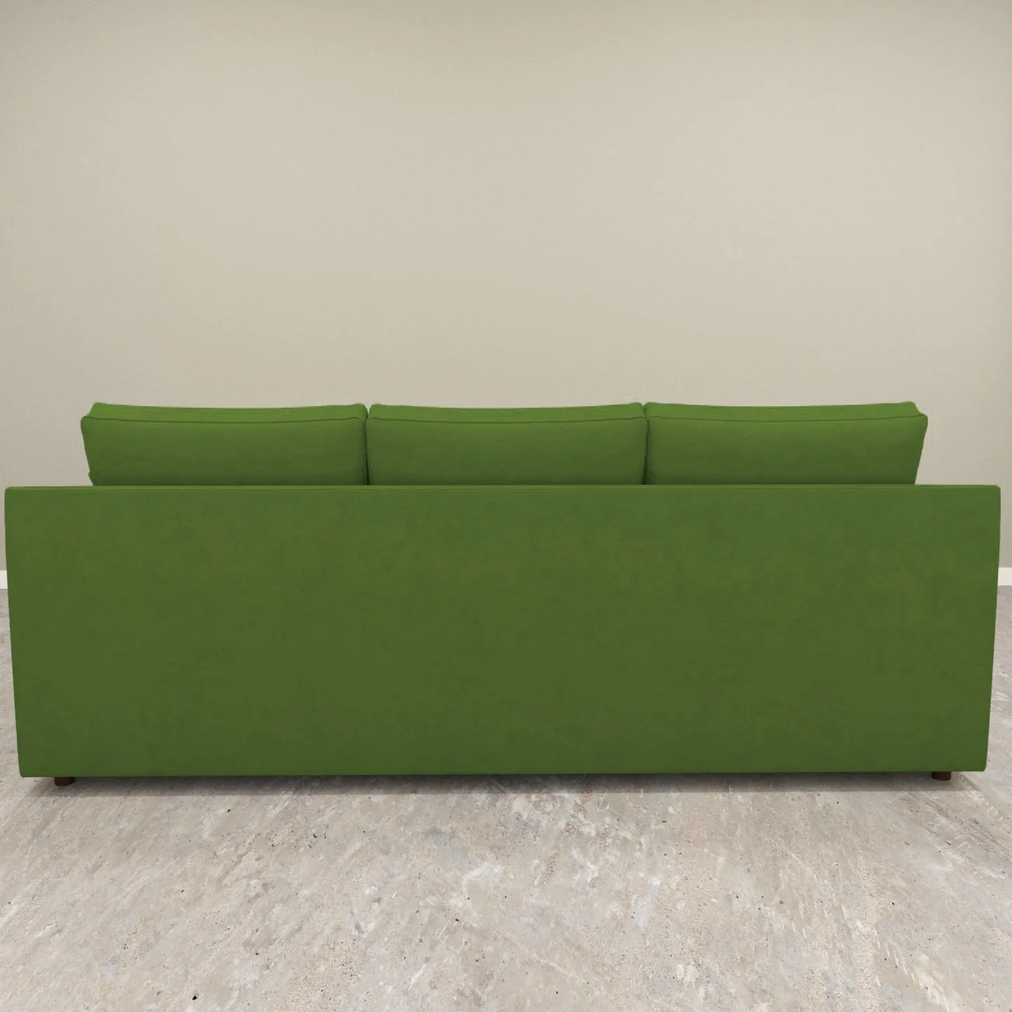 Garden Green Coloured with Premium Comfort L Shaped 4 Seater Sofa Set for Home