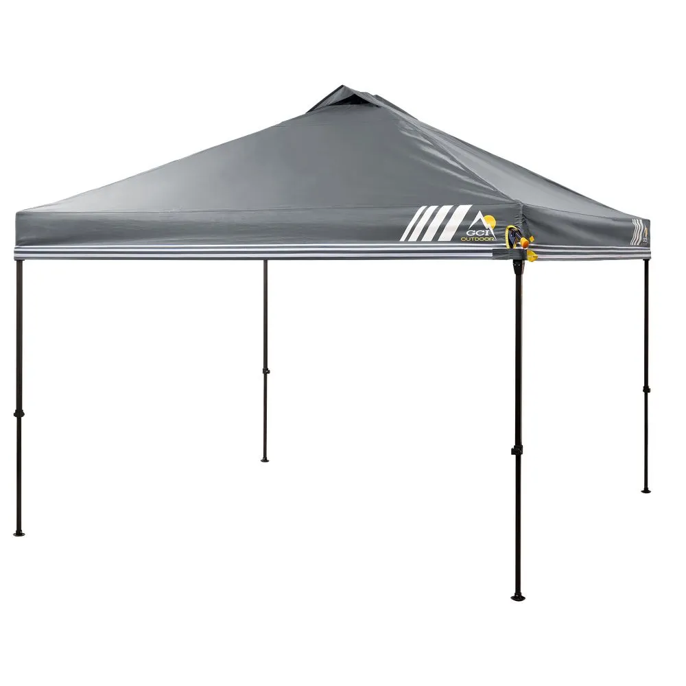 GCI Outdoor 88065 LevrUp Canopy Straight Leg Canopy - Mercury Gray