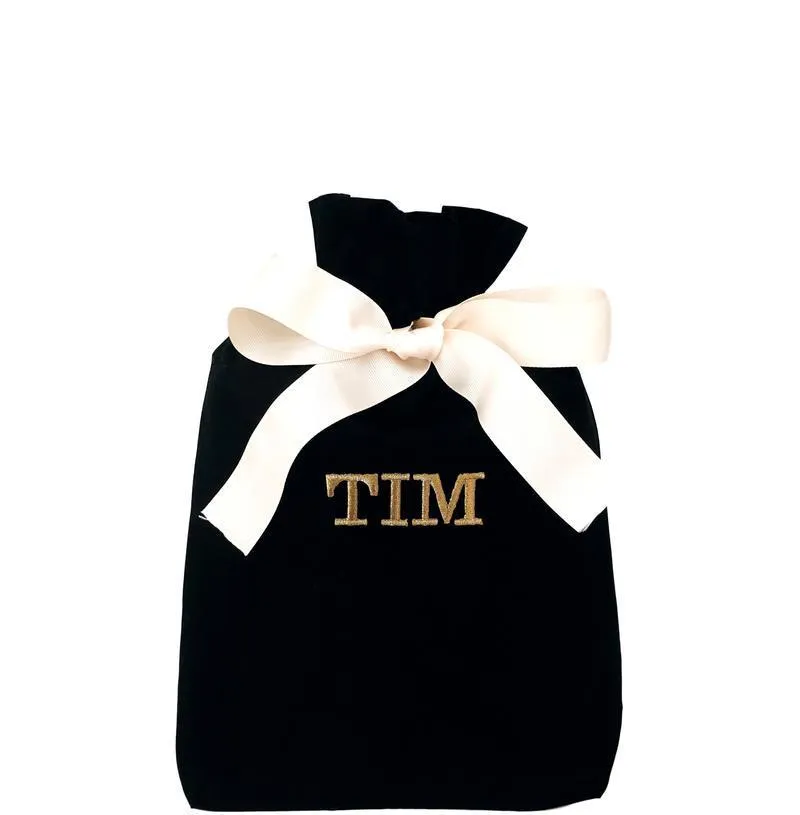 Gift Bag Black Medium