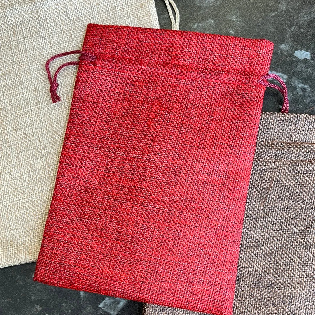 Gift Bags Hessian Reusable