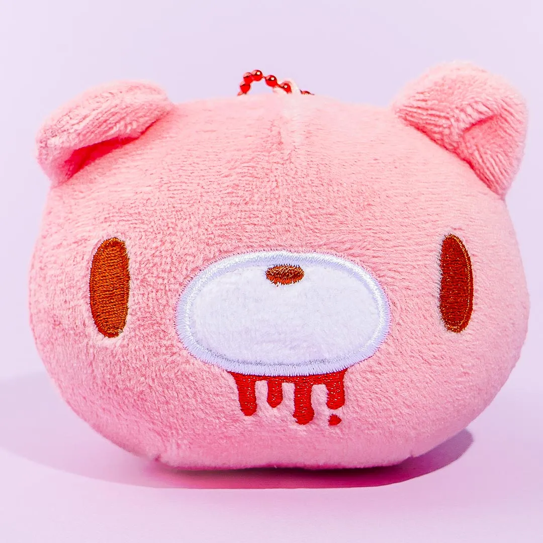 Gloomy Bear Face Plushie Charm